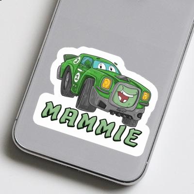 Mammie Sticker Race car Laptop Image