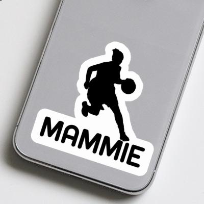 Aufkleber Mammie Basketballspielerin Laptop Image