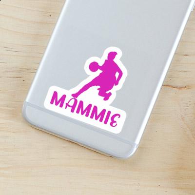 Mammie Sticker Basketball Player Laptop Image