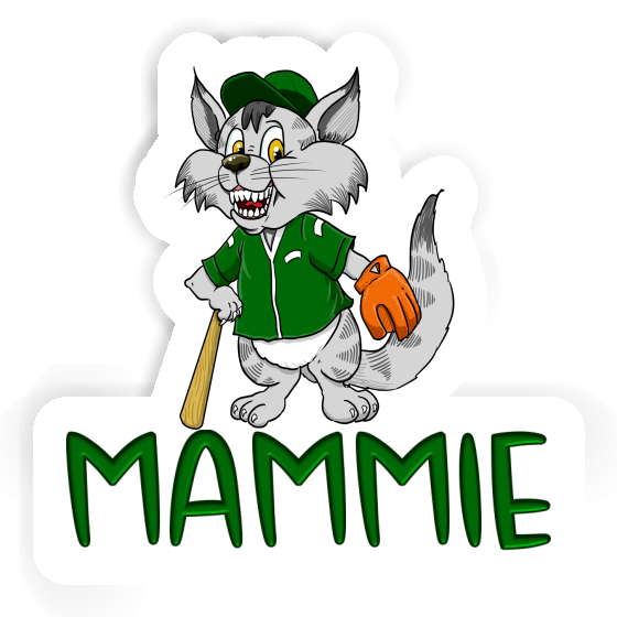 Mammie Sticker Baseball Cat Gift package Image