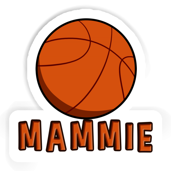 Sticker Mammie Basketball Laptop Image