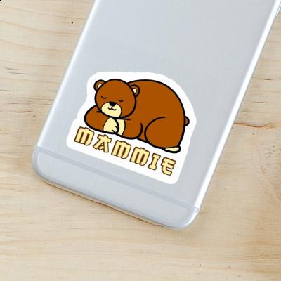 Bear Sticker Mammie Laptop Image