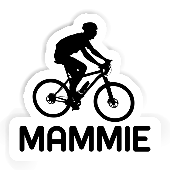 Sticker Mammie Biker Notebook Image