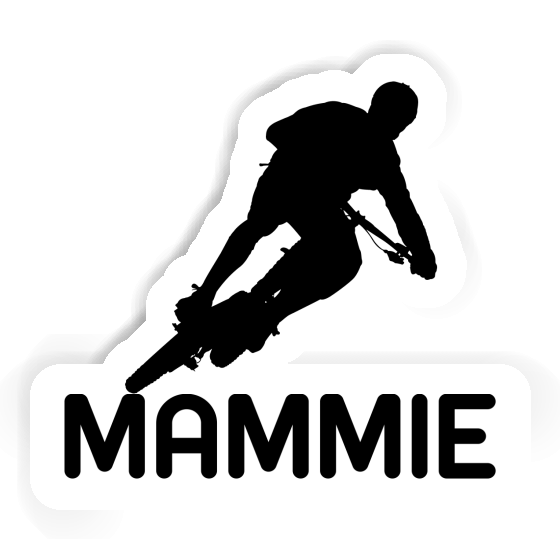 Sticker Mammie Biker Notebook Image