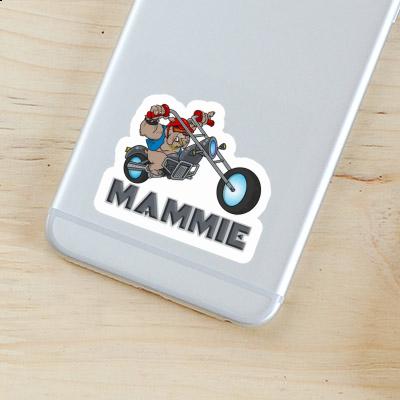 Sticker Mammie Biker Laptop Image