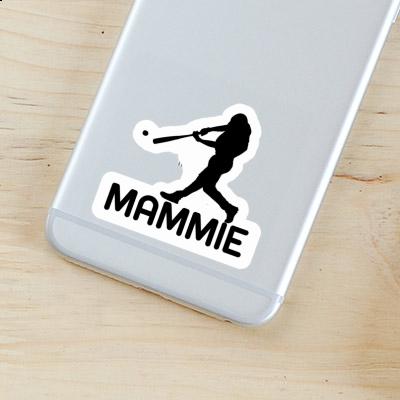 Sticker Mammie Baseballspieler Gift package Image