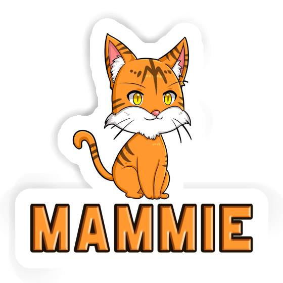 Cat Sticker Mammie Notebook Image