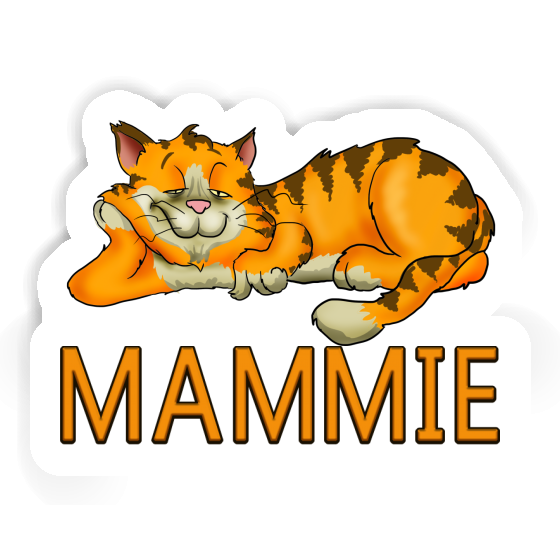 Sticker Cat Mammie Laptop Image