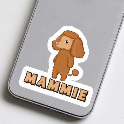 Sticker Mammie Poodle Image