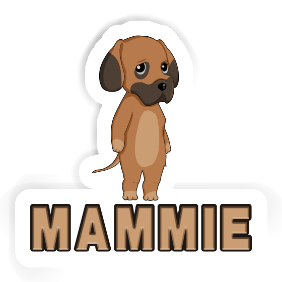 Sticker German Mastiff Mammie Laptop Image