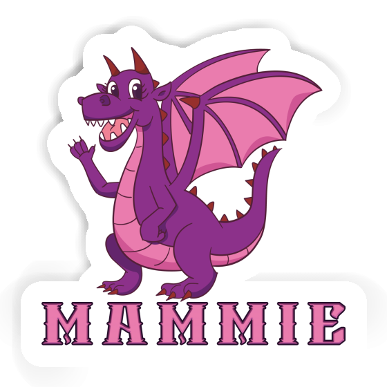 Sticker Mammie Mother Dragon Image