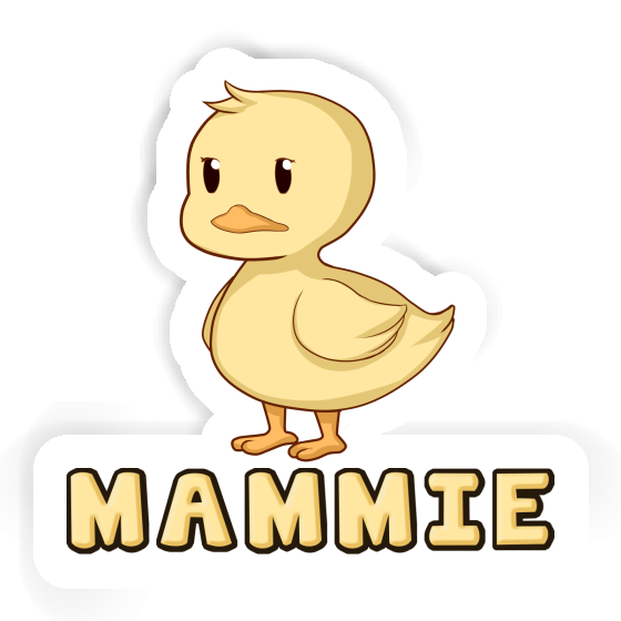 Sticker Duck Mammie Notebook Image