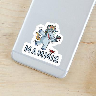 Sticker Mammie Unicorn Laptop Image