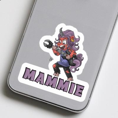 Rocking Unicorn Sticker Mammie Notebook Image