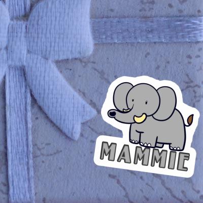 Autocollant Mammie Éléphant Image