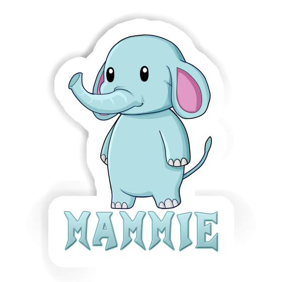 Sticker Elephant Mammie Notebook Image