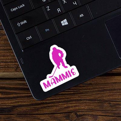 Sticker Mammie Hockey Player Gift package Image