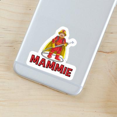 Mammie Sticker Firefighter Laptop Image