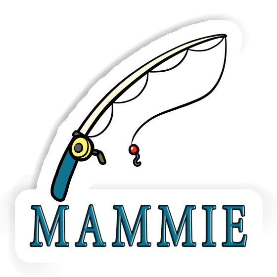 Sticker Fishing Rod Mammie Image