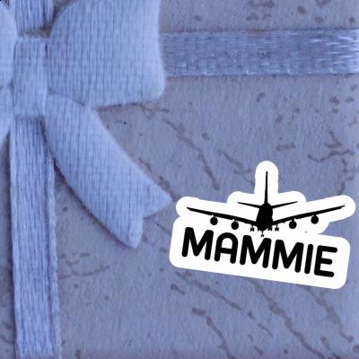 Sticker Airplane Mammie Notebook Image