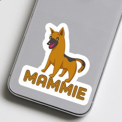 Autocollant Mammie Chien de berger Notebook Image