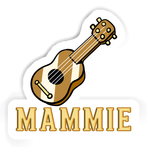 Sticker Guitar Mammie Laptop Image