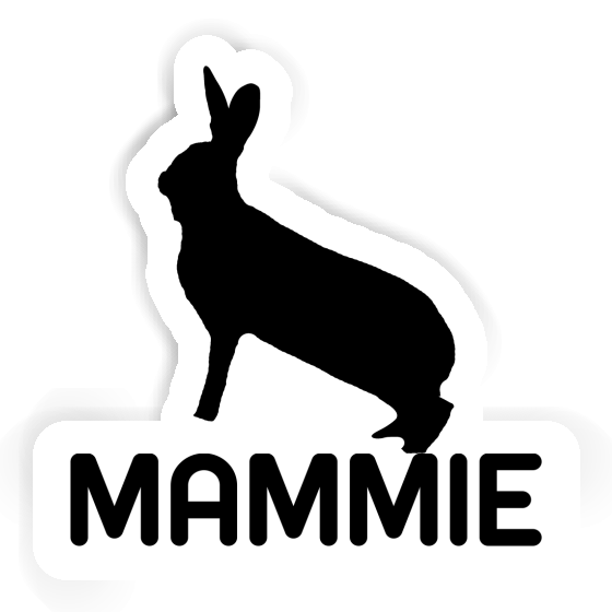 Sticker Mammie Rabbit Laptop Image