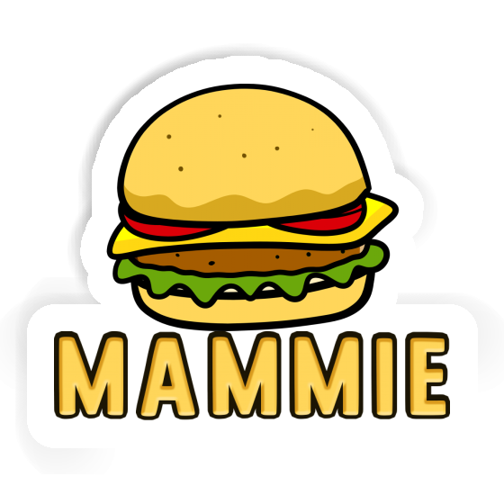 Sticker Mammie Cheeseburger Laptop Image