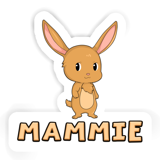 Easter Bunny Sticker Mammie Image