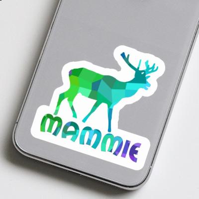 Sticker Mammie Deer Laptop Image