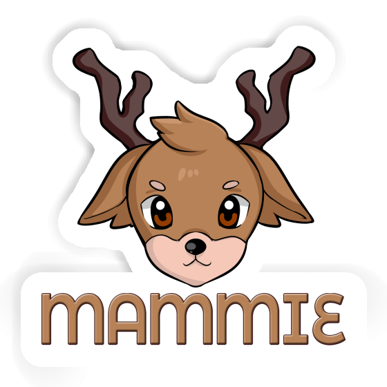 Sticker Mammie Deer Notebook Image