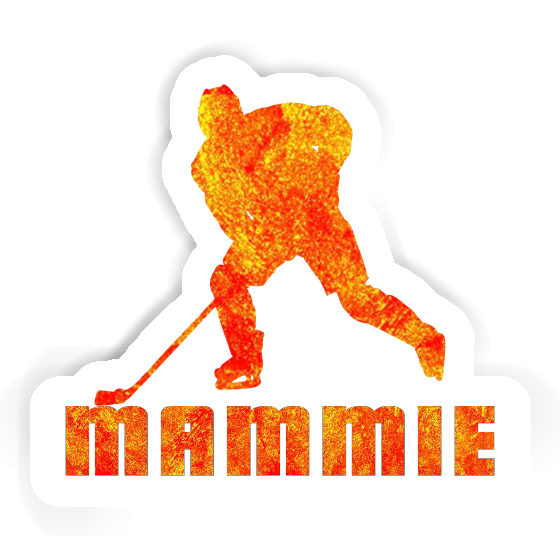 Sticker Hockey Player Mammie Gift package Image