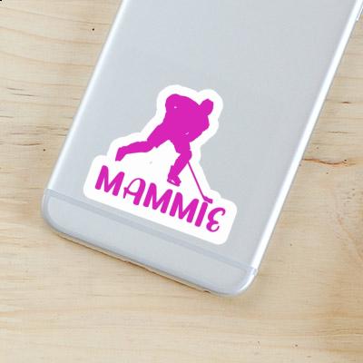 Sticker Hockey Player Mammie Image