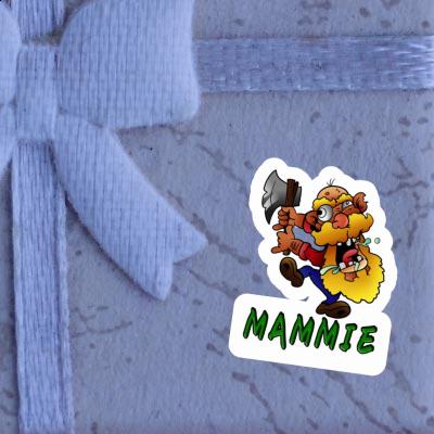 Sticker Lumberjack Mammie Laptop Image