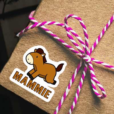 Sticker Mammie Horse Image