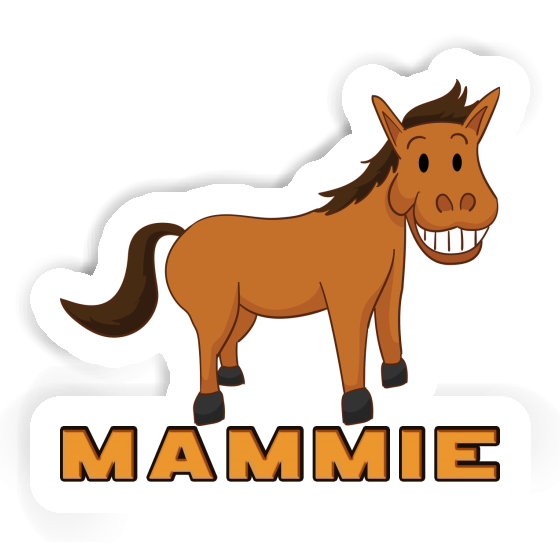 Sticker Mammie Horse Image