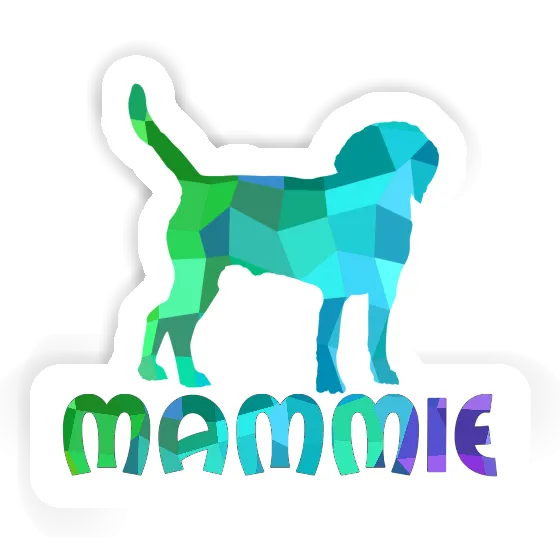 Hund Aufkleber Mammie Gift package Image