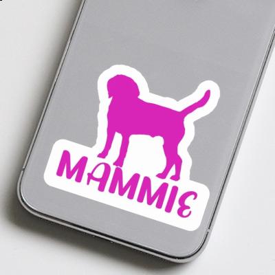 Autocollant Chien Mammie Image