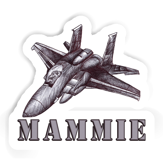 Mammie Sticker Airplane Notebook Image