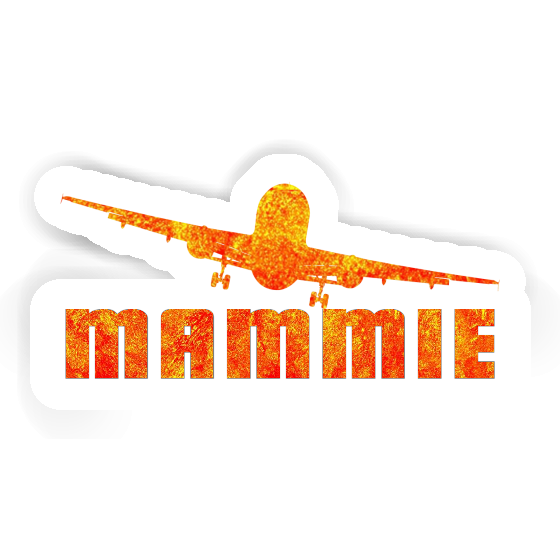 Sticker Airplane Mammie Gift package Image