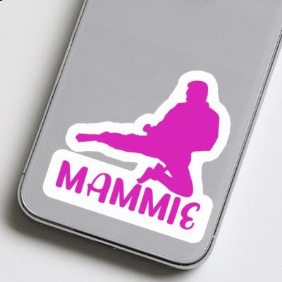 Sticker Mammie Karateka Notebook Image