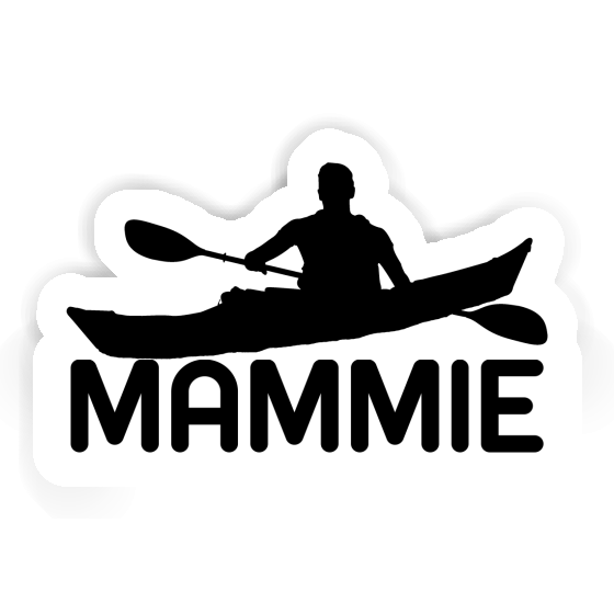 Sticker Kayaker Mammie Image