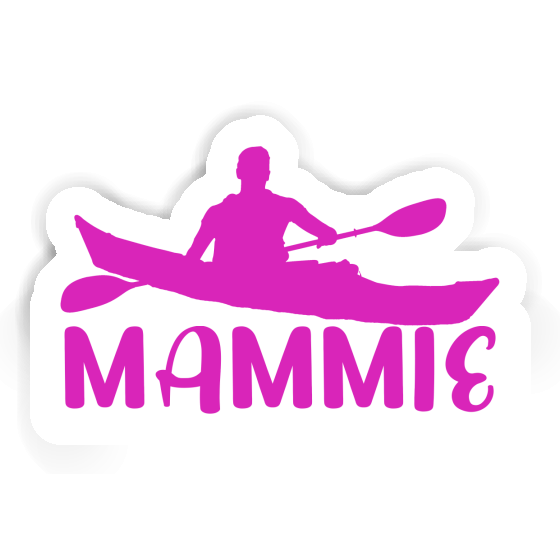 Mammie Sticker Kayaker Laptop Image