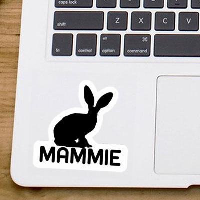 Rabbit Sticker Mammie Laptop Image