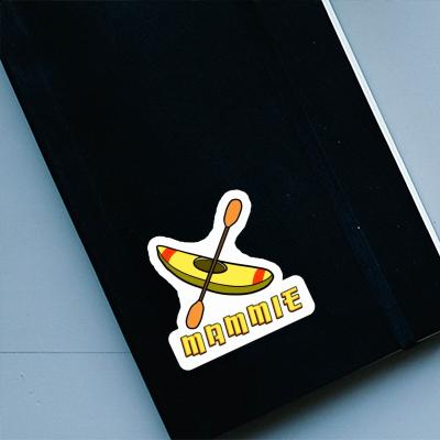 Mammie Sticker Canoe Notebook Image