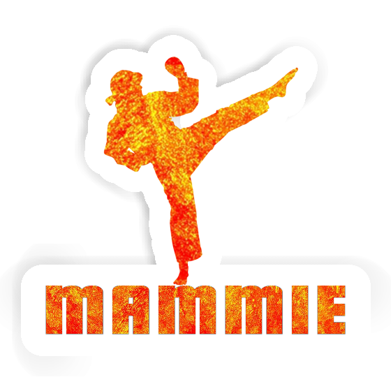 Karateka Sticker Mammie Image