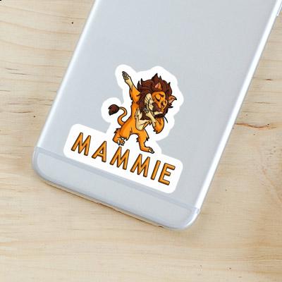 Sticker Dabbing Lion Mammie Notebook Image