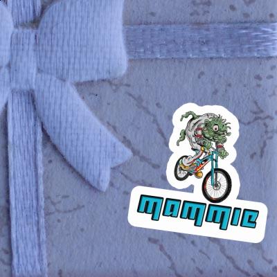 Mammie Sticker Downhill Biker Notebook Image