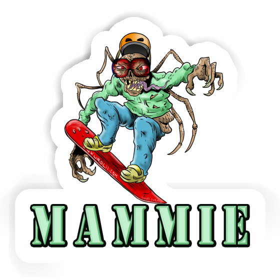 Mammie Sticker Boarder Laptop Image