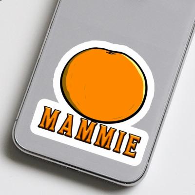 Sticker Orange Mammie Gift package Image